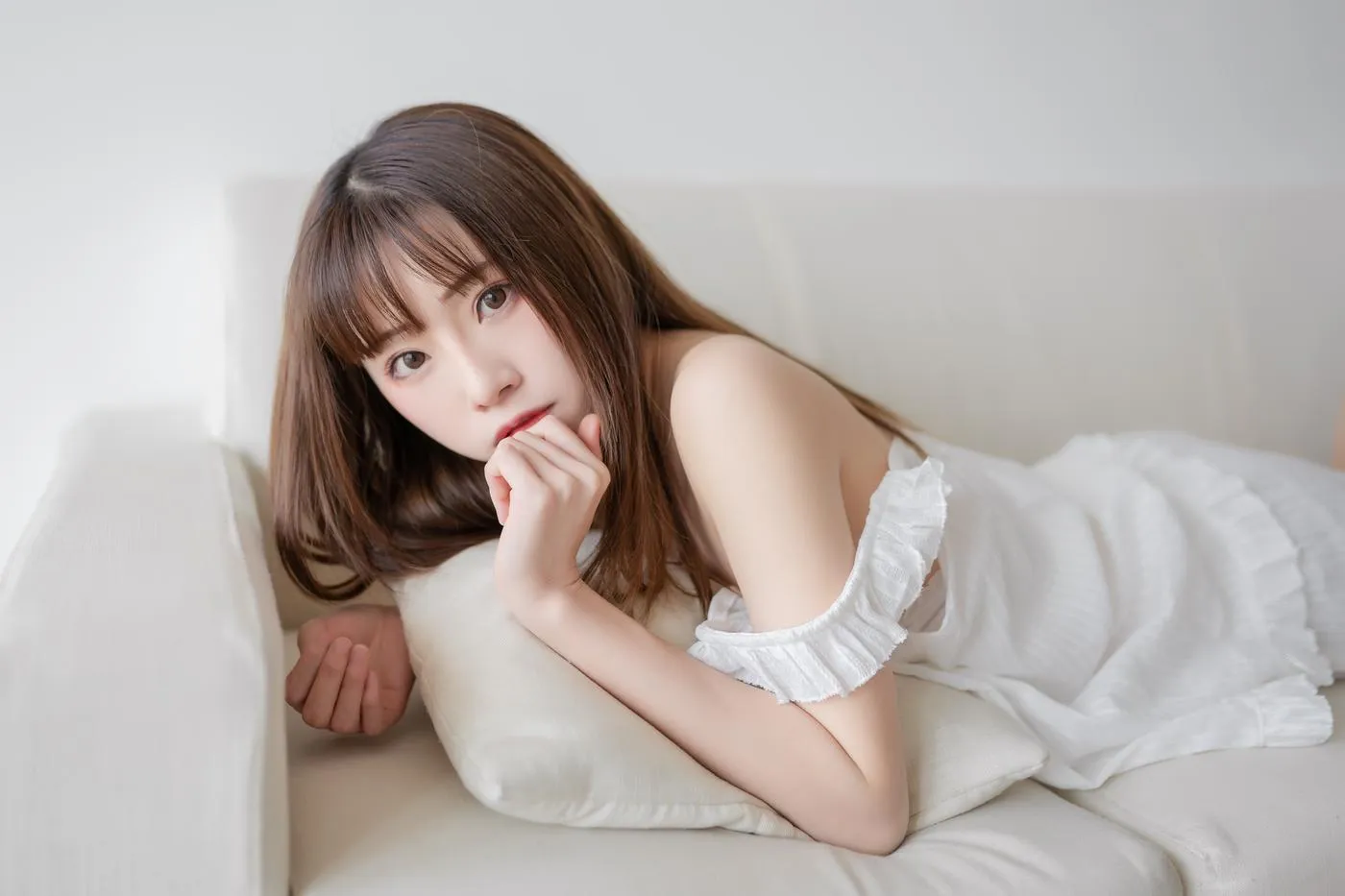 绮太郎_Kitaro – NO.29 白色睡衣 [45P]插图1